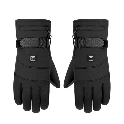 Winter Electric Heated Gloves Motorcycle Touch Screen Gloves